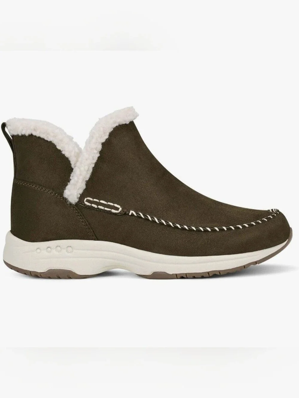Women's Easy Spirit Tuva Ankle Boots, Size 8 US, Green, New with Tags